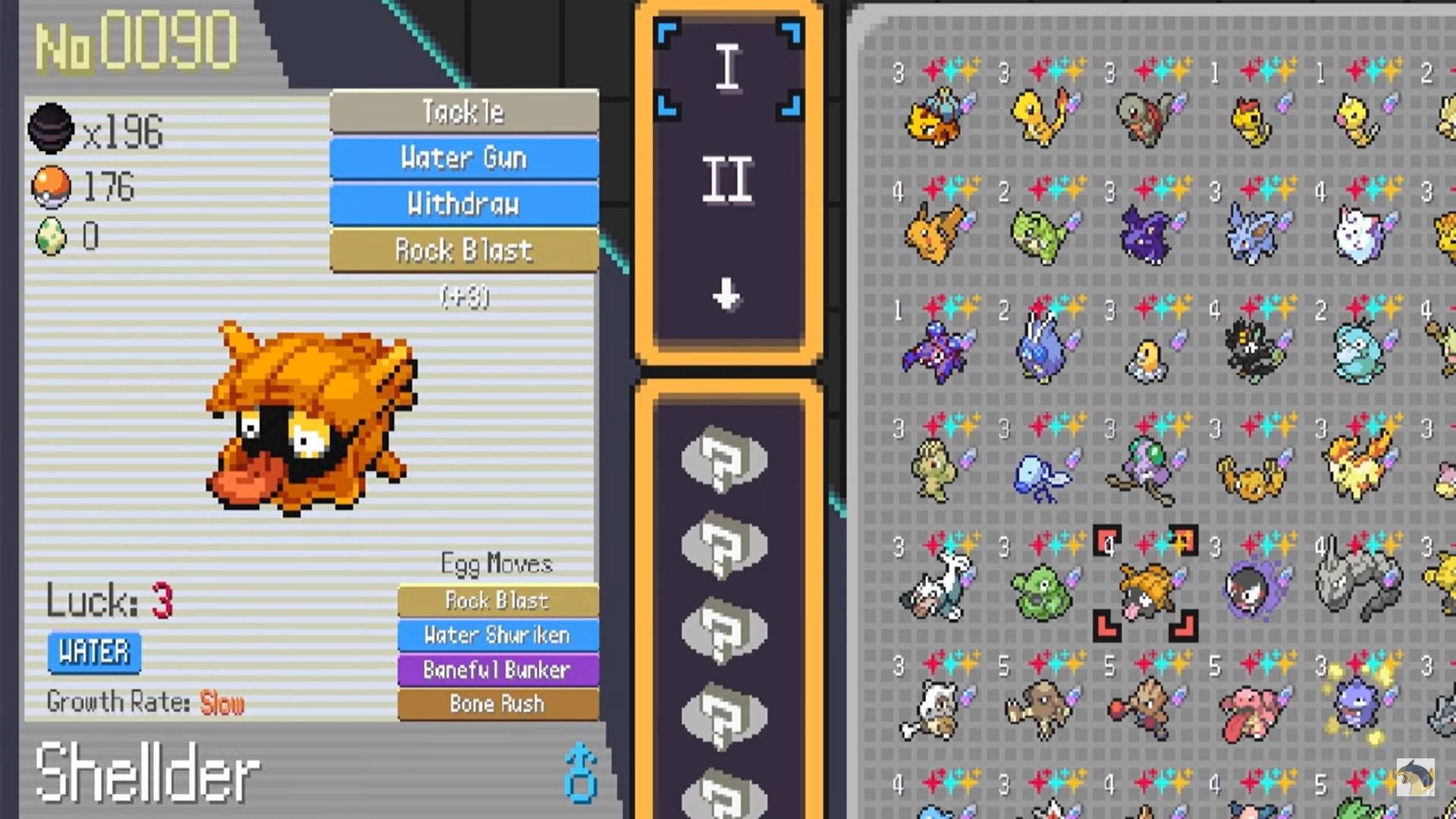 ポケモンAを選ぶ